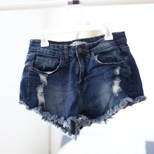 Bluenotes Denim Jean Distressed Shorts